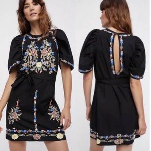 Free People Embroidered Dress